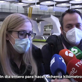 Los ucranianos y españoles evacuados: "Pensé que no lo conseguiríamos"