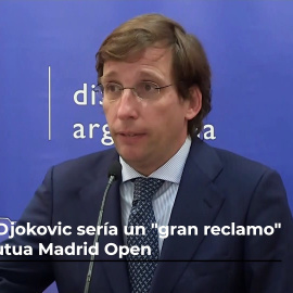 Almeida: Djokovic sería un "gran reclamo" para el Mutua Madrid Open