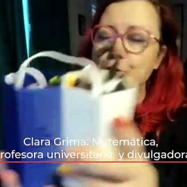El escutoide con la matemática Clara Grima