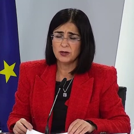 Carolina Darias: "Una persona vacunada de entre 60 y 79 años tiene 16 veces menos probabilidades de acabar hospitalizado"