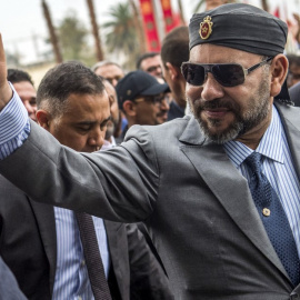 16/06/2022. El rey de Marruecos, Mohamed VI, durante un acto  de inauguración en la estación de tren de Agdal, en Rabat, a 17 de noviembre de 2018.