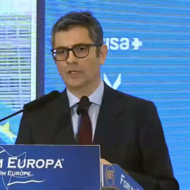 Félix Bolaños, sobre el PP: "En Europa están haciendo el ridículo"