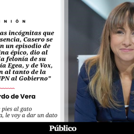 Los tres pies al gato | 'Señor García Egea, le voy a dar un dato', por Ana Pardo de Vera
