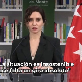 Ayuso exige un "giro absoluto" porque la situación en el partido es "insostenible"