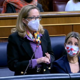 Nadia Calviño: "Estamos sometidos a un chantaje energético"