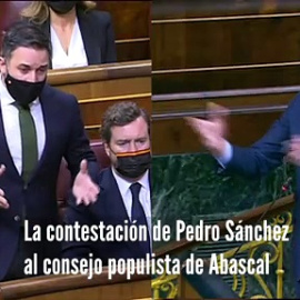VÍDEO | Sánchez, a Abascal: "A Putin le gustaría eso que está usted tratando de hacer, dividir"