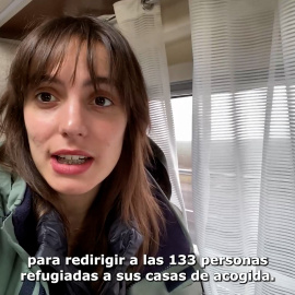 La vuelta a España del convoy: “Ya no tienen casa, ha sido bombardeada y no tienen donde volver”