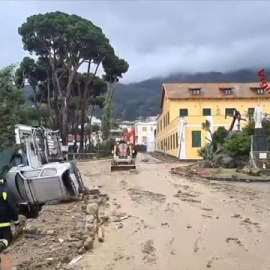 Ya son 3 las fallecidas en las inundaciones de la isla italiana de Isquia
