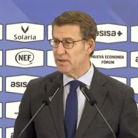 Feijóo presume de cohesión en el PP frente a "partidos en los que los dirigentes autonómicos rehúyen al líder nacional"