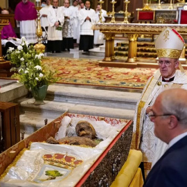 Reconstrucción facial de San Isidro, según un estudio forense