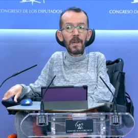  Echenique: "A mí que el PSOE diga que una ley que tiene su firma no tiene seguridad jurídica me parece difícil de explicar"