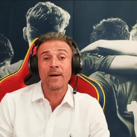 Luis Enrique: "La línea de la selección es ascendente"  