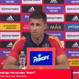 Rodri: "Sufrimos un poco el pánico de estar fuera"   
