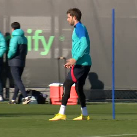El Barça regresa al trabajo con el alta de Sergi Roberto