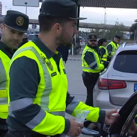 Operación 'Cena de Navidad' de la DGT