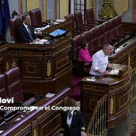 Baldoví compara las acciones del TC con el 23F: "Es diciembre, sin embargo, en este hemiciclo flota un insoportable aroma a febrero del 81"