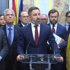 Abascal: "El Constitucional ha recibido hoy la mayor presión que un tribunal ha sufrido durante toda la democracia"    