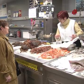 Los españoles anticipan las compras de los alimentos para las comidas navideñas