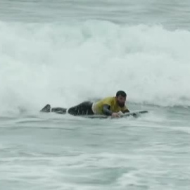 Las Palmas de Gran Canaria acoge una competición de surf adaptado  