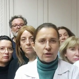 Los médicos encerrados en la Consejería de Sanidad ponen fin a su encierro
