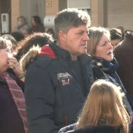 Emotiva despedida a las niñas asesinadas en Quintanar del Rey por su madre 