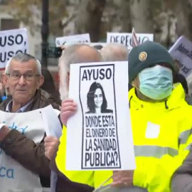 La Marea Blanca toma las calles de Madrid en defensa de la sanidad pública
