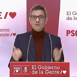 Bolaños acusa al PP de "tratar de controlar la democracia por la puerta de atrás"