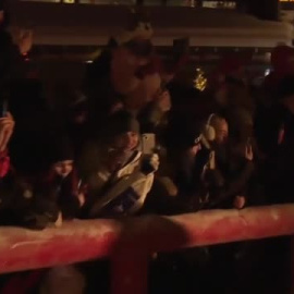 Papá Noel llega con su trineo cargado de regalos y de amor