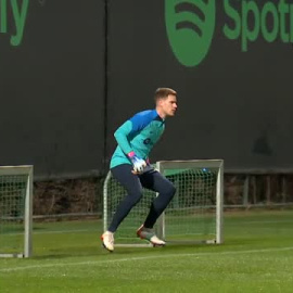 Dembelé adelanta su regreso a los entrenamientos con el Barça