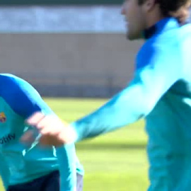El Barça continúa preparándose para el regreso de la competición