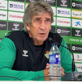 Pellegrini: "El club no está en el mercado de fichajes, ojalá que no salga nadie"   