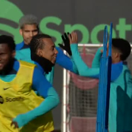 El Barça sigue preparando el derbi catalán    