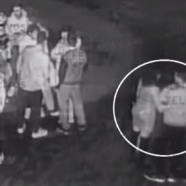 Las cámaras de seguridad grabaron el apuñalamiento del joven fallecido en San Sebastián