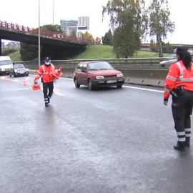 Los accidentes de tráfico aumentan respecto al año pasado pero siguen a la baja