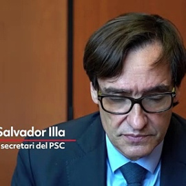Salvador Illa: "Un temps nou a la política catalana"