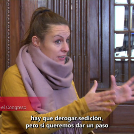 Mireia Vehí: "Si Unidas Podemos y ERC apoyan la reforma del delito de sedición tal como está, se habrán comido un sapo"