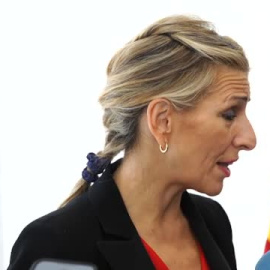 Yolanda Díaz defiende a Irene Montero: "Es bueno en política hacer pedagogía"