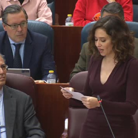 Ayuso acusa a Sánchez de estar llevando a España "camino de una dictadura"