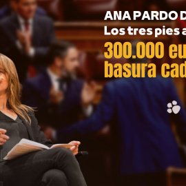 Los tres pies al gato | '300.000 euros a la basura cada mes', por Ana Pardo de Vera