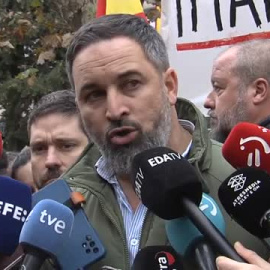 Abascal pide a Feijóo que "reflexione" ante la "importancia política" de presentar una moción de censura