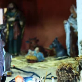 Carta a los Reyes Magos en el hogar del pensionista