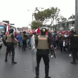 "¡Libertad para Pedro Castillo!"