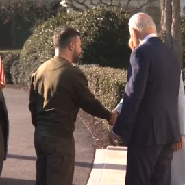 Zelenski se reúne con Joe Biden en la Casa Blanca