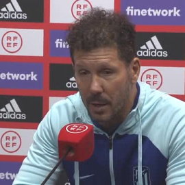 Simeone, sobre los canteranos: "Los necesitamos, son energía pura, sangre del Atlético"