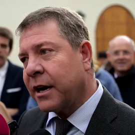 Preguntan a García-Page sobre el asalto en Brasil y habla de Catalunya: "Lo que pasó no estaba previsto"