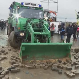 Protesta en Alemania por la expansión de una mina de carbón