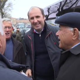 Miles de agricultores del Levante se manifiestan en Madrid contra la reducción del trasvase Tajo-Segura