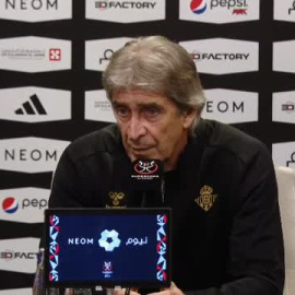 Pellegrini: "El Barça será favorito, pero no venimos de acompañamiento"