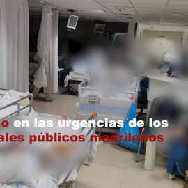 Las imágenes del colapso en las urgencias de los hospitales públicos de Madrid