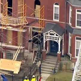 El derrumbe de un edificio de Chicago deja un trabajador herido grave